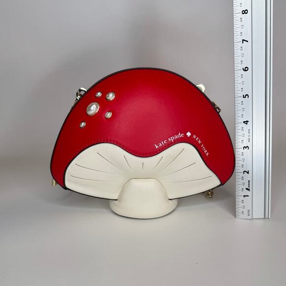 Kate Spade 3d Mushroom Crossbody New - Picture 8 of 10